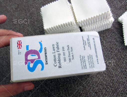 SDC標準摩擦布(白棉布)